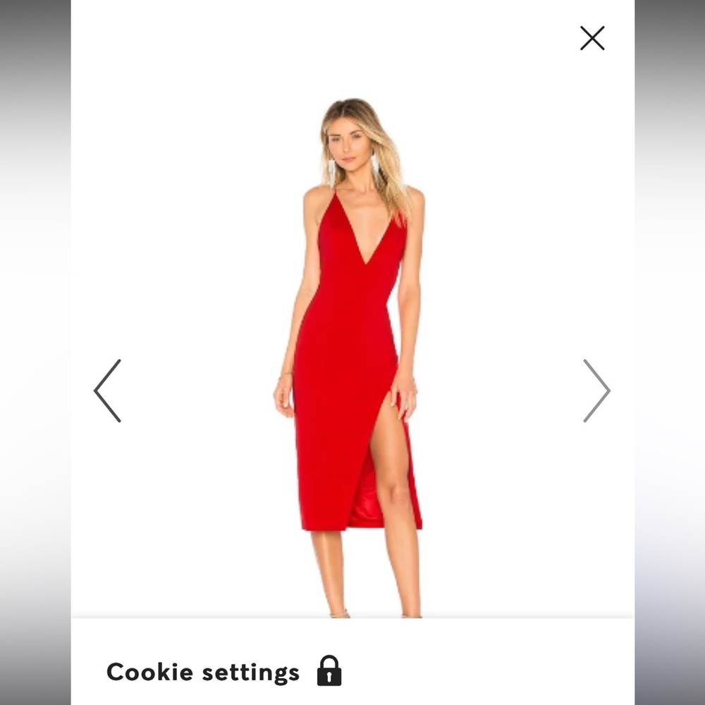 Jay Godfrey Dress- Red